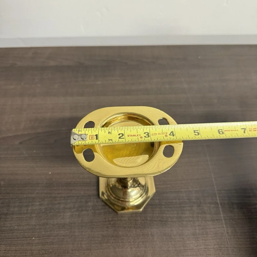 Vintage Solid Brass Toothbrush Holder Bathroom